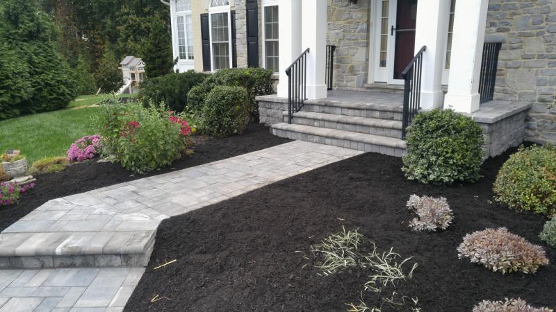Paver Overlay on Existing Walkways and Patios 