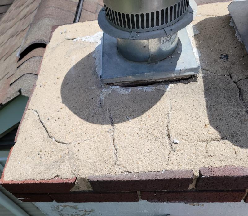 Chimney Stucco Painting and Repairs