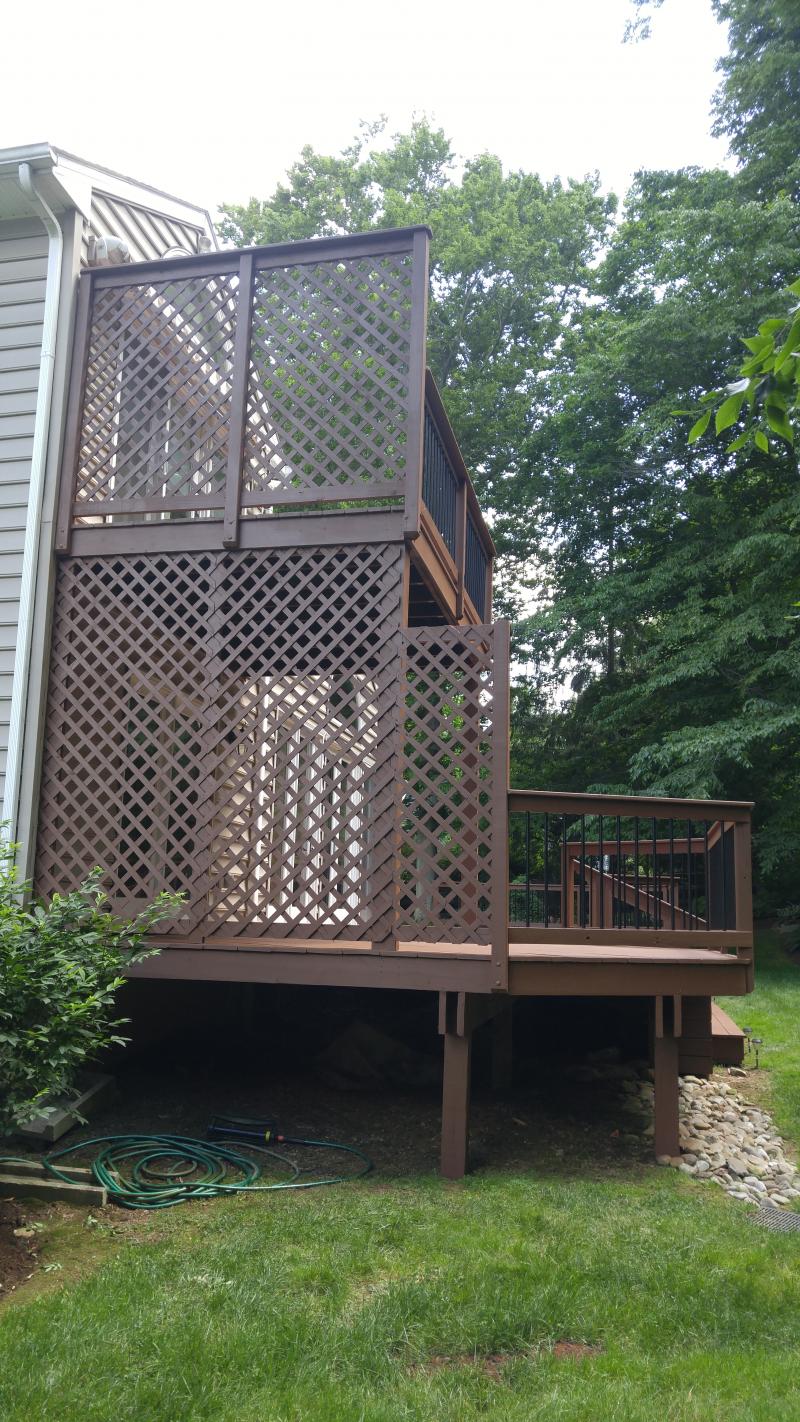 Deck Staining and Repair